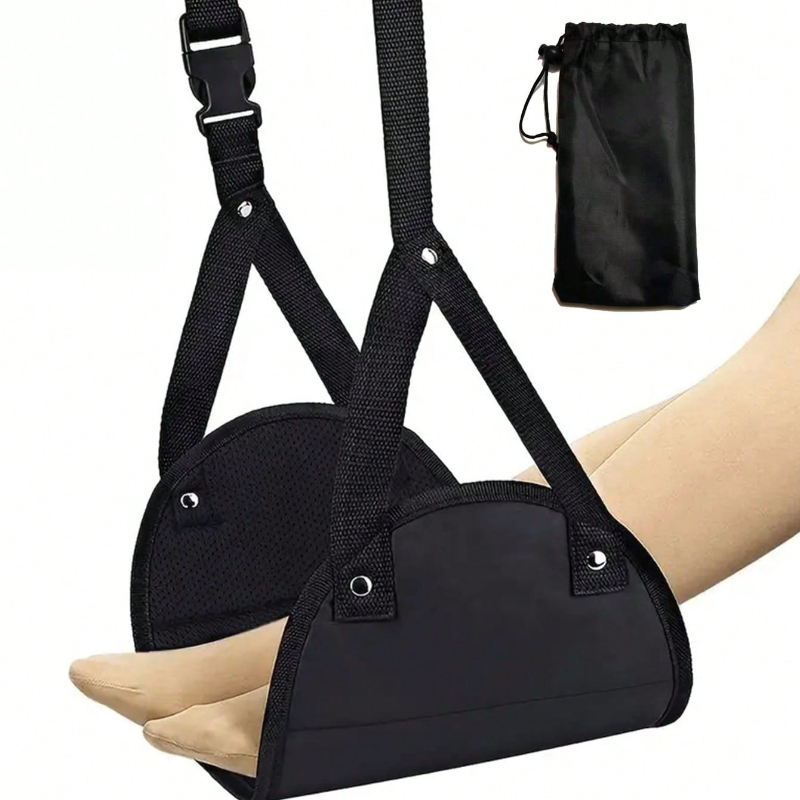 Outdoor Furniture Legs - Portable Adjustable Footrest Hammock for Airplane