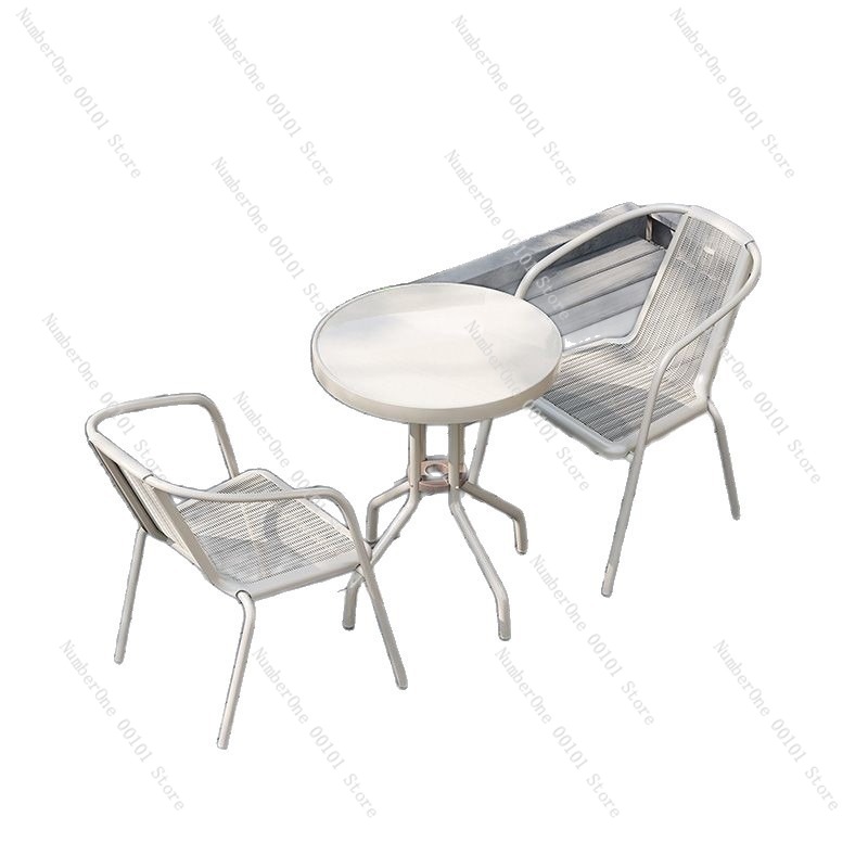 Outdoor Furniture Dining Set - Outdoor Balcony Folding Table and 2