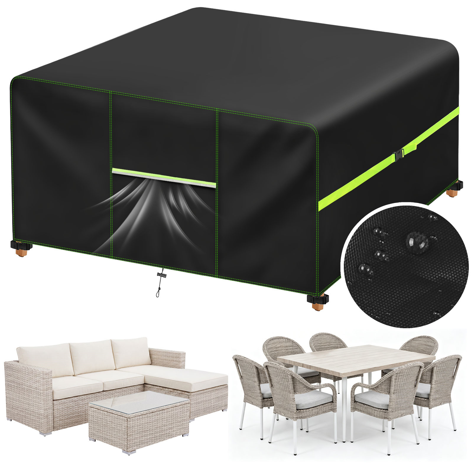 Outdoor Furniture Bali - Garden Furniture Cover With Air Vent