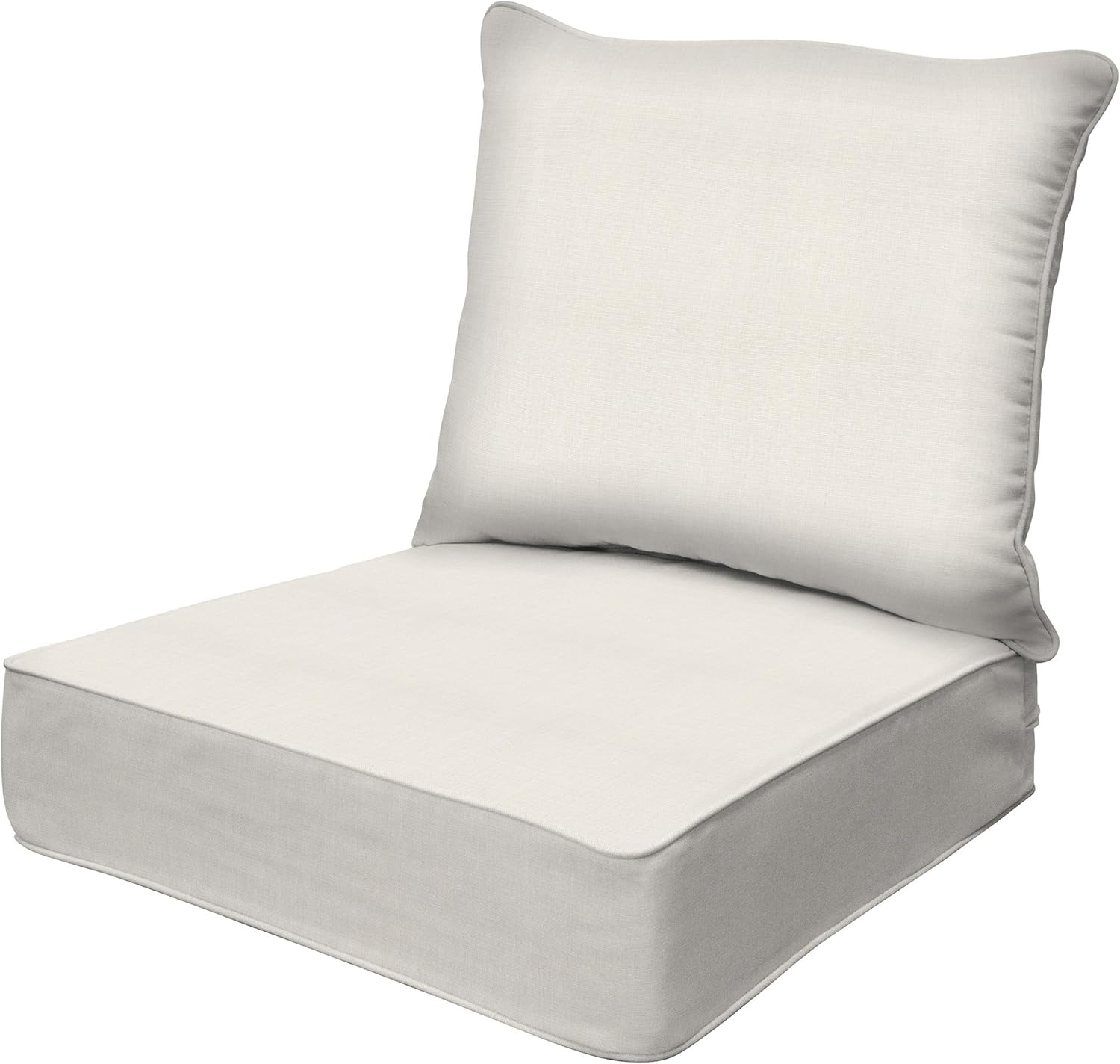 Outdoor Furniture Covers - Outdoor Patio Furniture, Solid Bone Color,