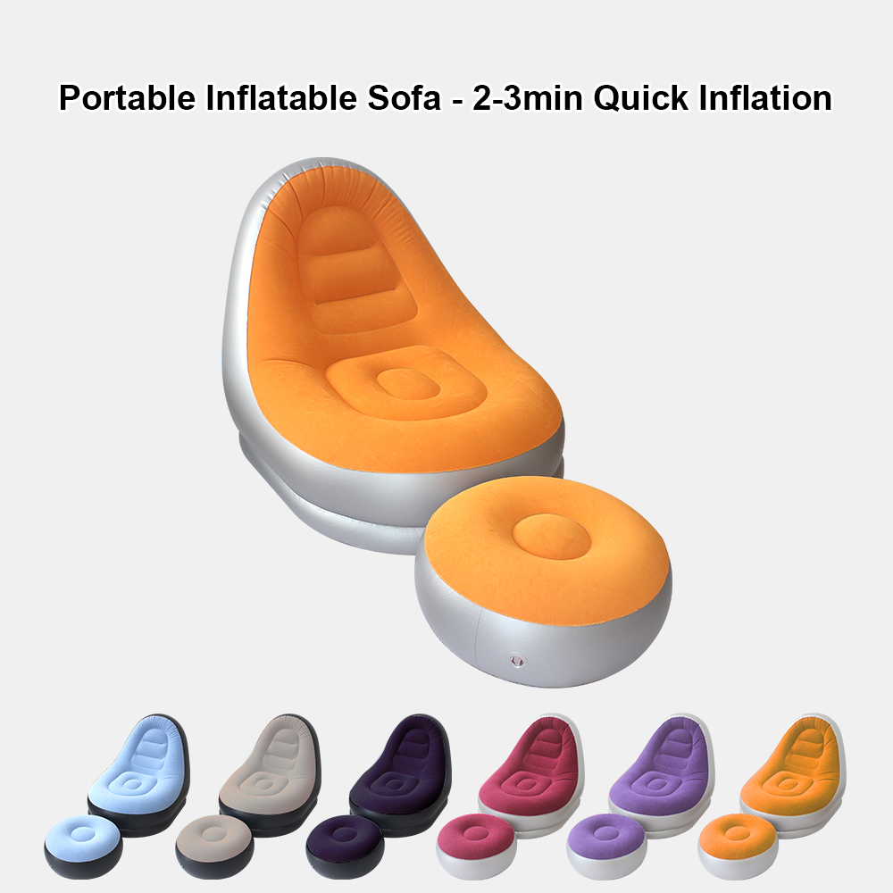 Outdoor Furniture Bali - Portable Multicolor Inflatable Air Sofa Set