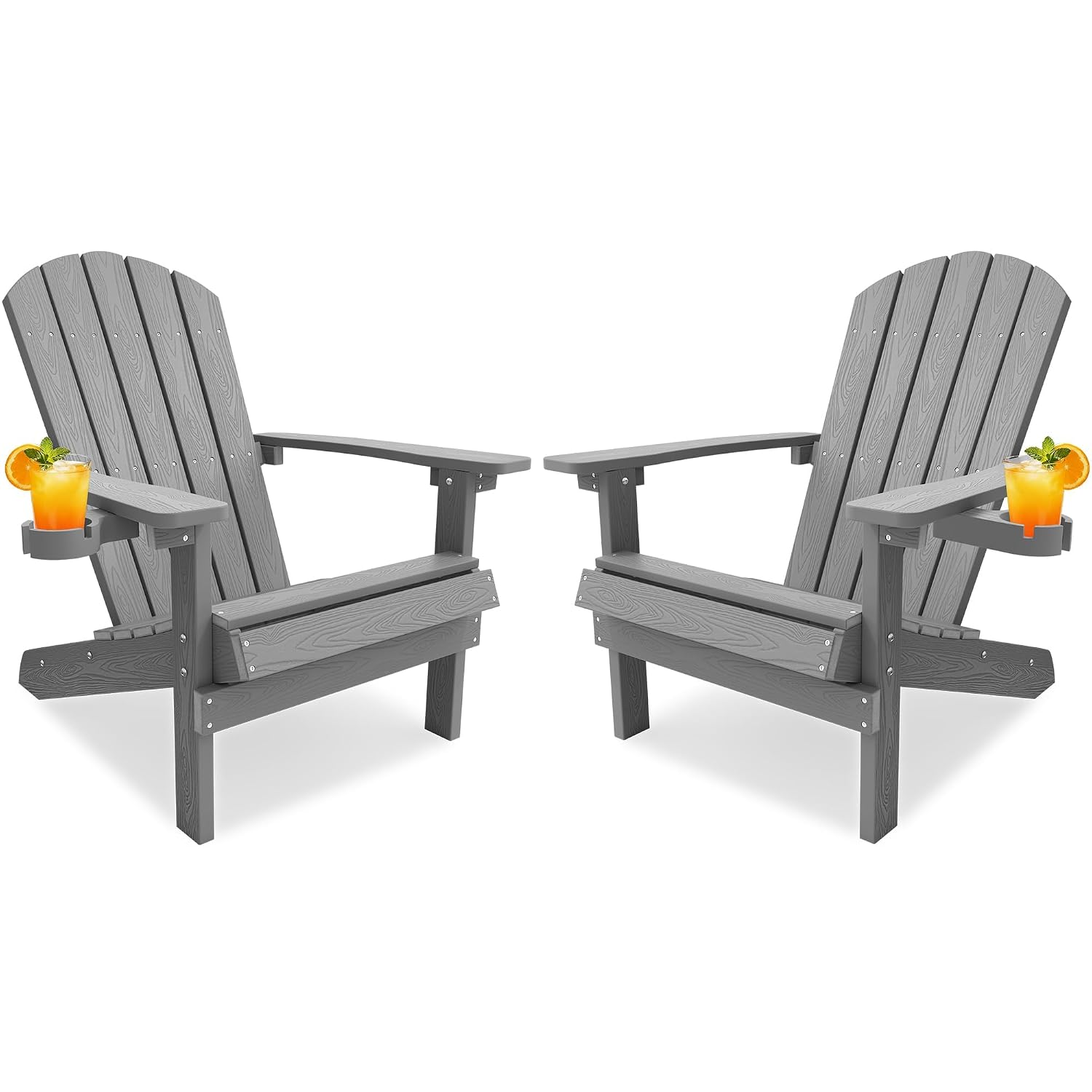 Adirondack Chair Wood - Weather Resistant Adirondack Chair Set of