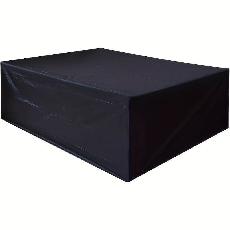 Outdoor Furniture Covers - Black outdoor furniture cover, 420D Oxford