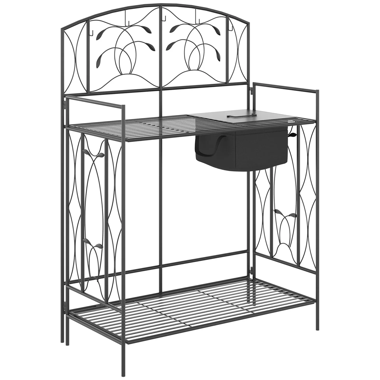 Garden Metal Potting Table Pla - Garden Bench Metal recension och pris