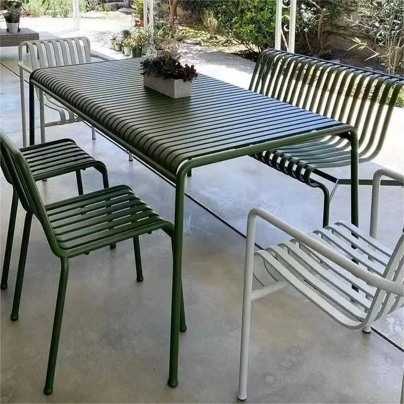 Wrought iron modern simple bal - Outdoor Furniture Green recension och pris