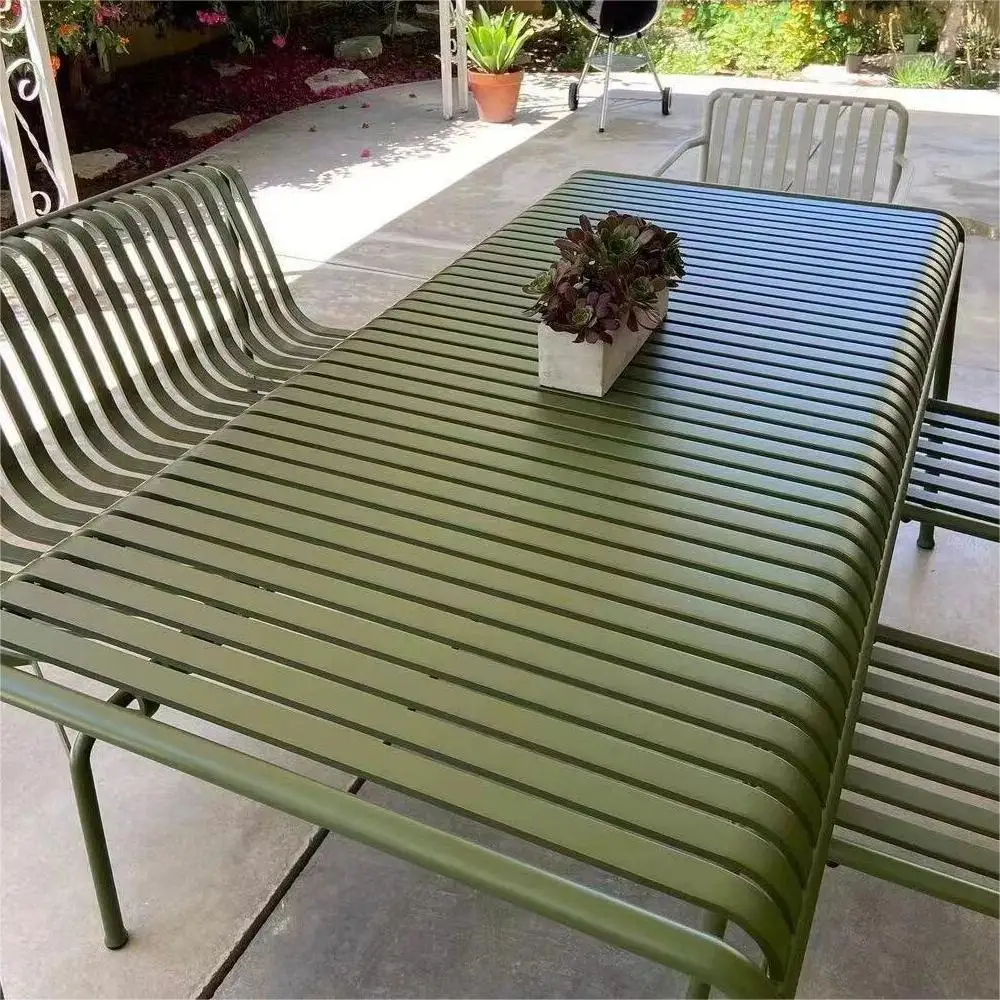 Wrought iron modern simple bal - Outdoor Furniture Green recension och pris