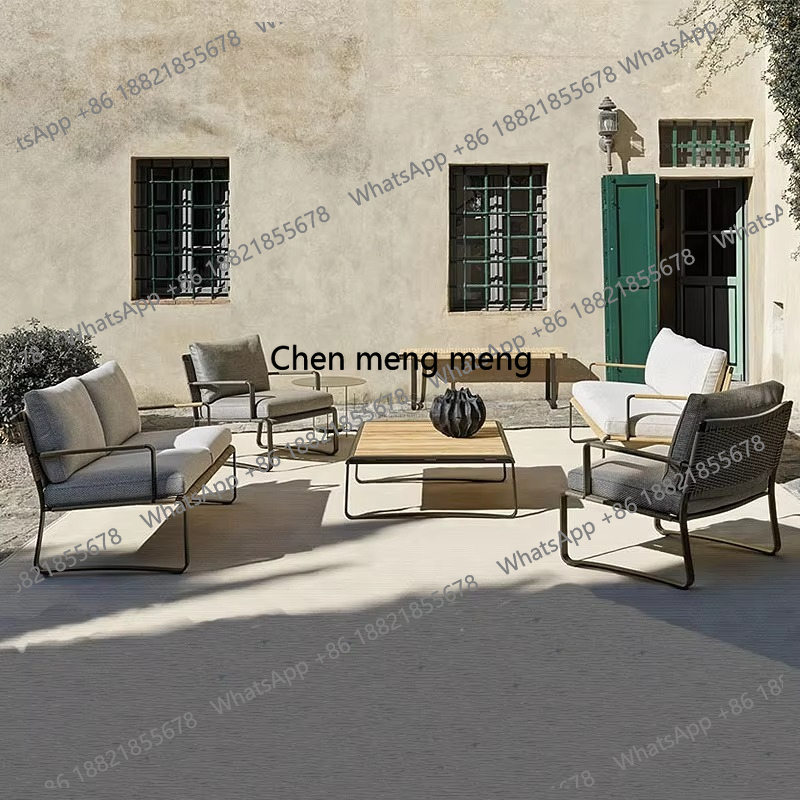 Outdoor Woven Sofa Set Corner  - Outdoor Furniture Restoration recension och pris