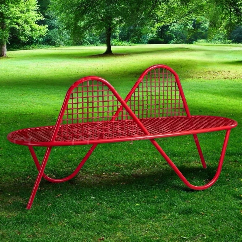 Outdoor wrought iron courtyard - Garden Bench Metal recension och pris