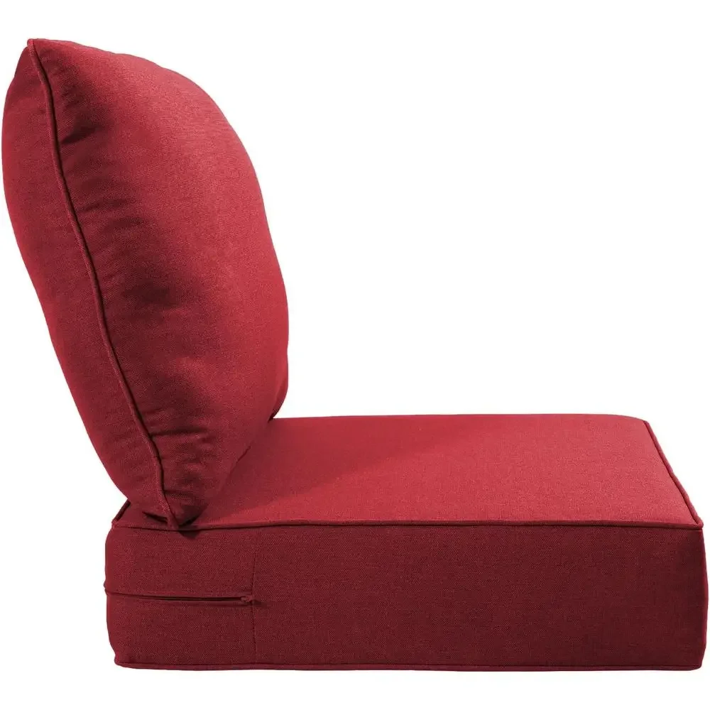 6-Inch Outdoor Cushions in 22x - Outdoor Furniture Dining Set recension och pris