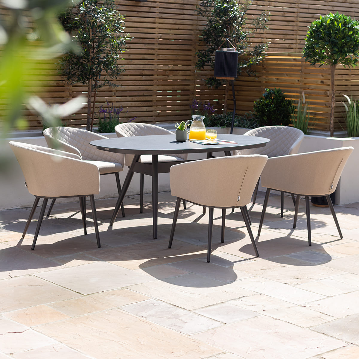 Modern Simple Patio Dining Set - Outdoor Furniture Dining Set recension och pris