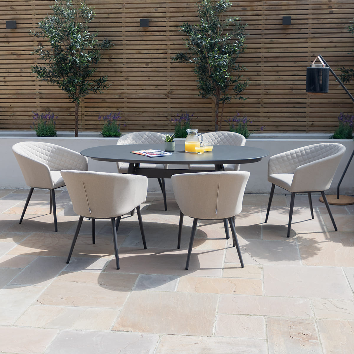 Modern Simple Patio Dining Set - Outdoor Furniture Dining Set recension och pris