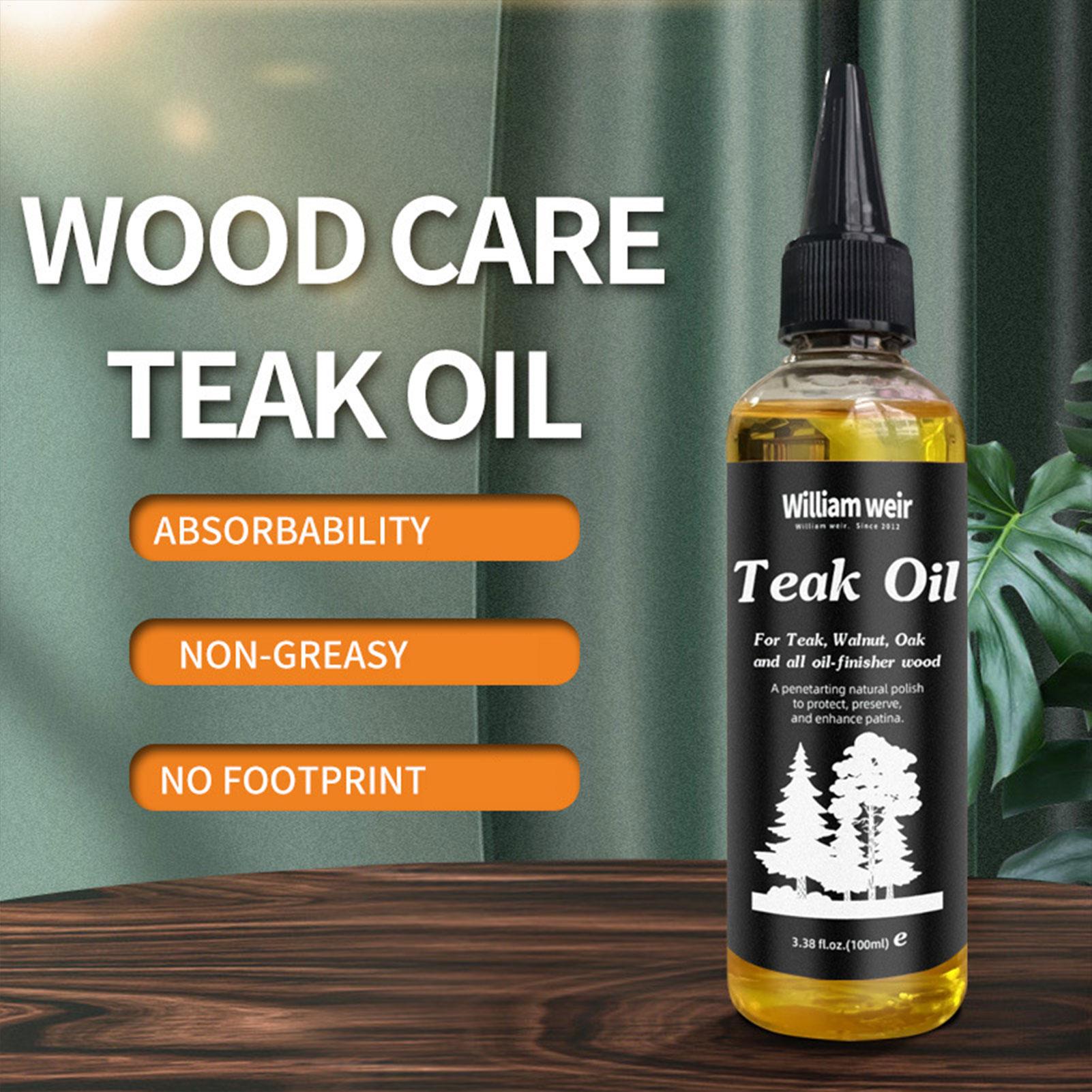 100ml Furniture Oil Wood Polis - Outdoor Furniture Restoration recension och pris