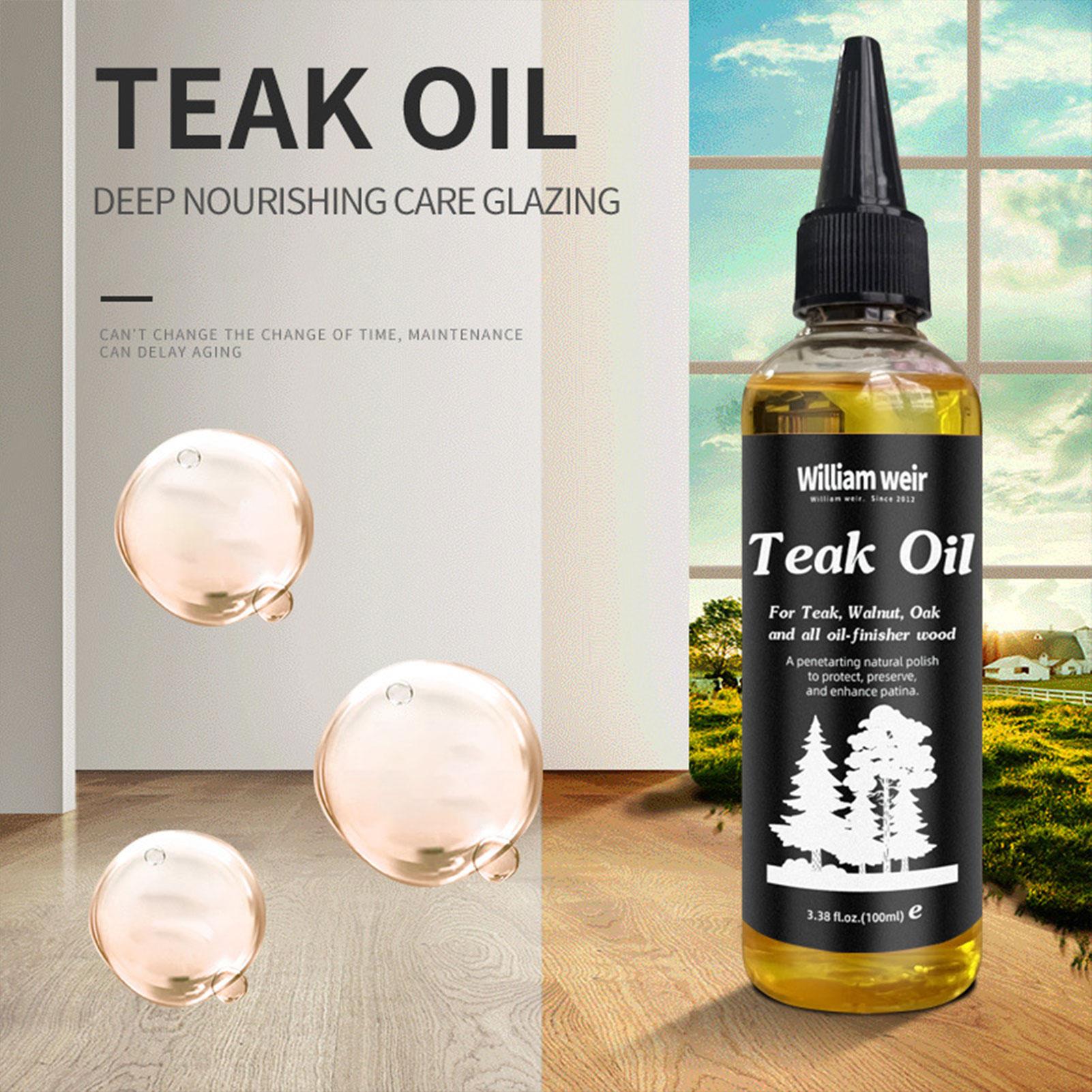 100ml Furniture Oil Wood Polis - Outdoor Furniture Restoration recension och pris