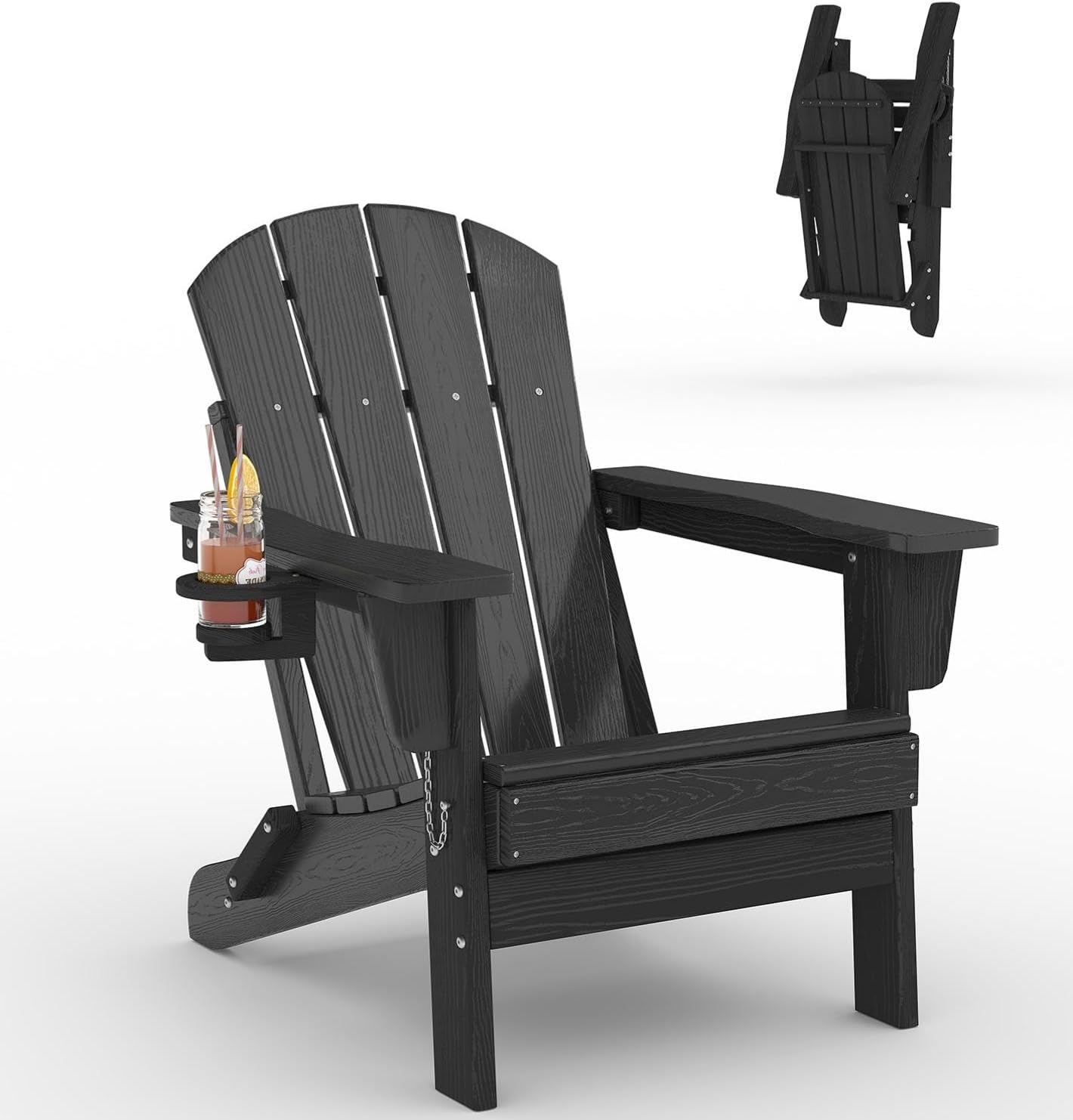 Folding Adirondack Chair HDPE  - Adirondack Chair Wood recension och pris