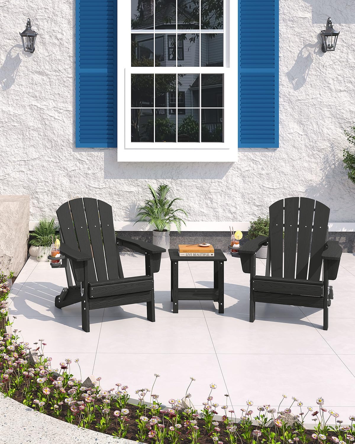 Folding Adirondack Chair HDPE  - Adirondack Chair Wood recension och pris