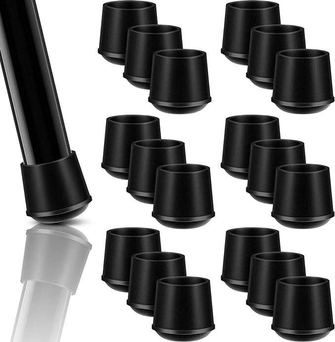 24 PCS Round Furniture Foot Ca - Adirondack Chair Wood recension och pris