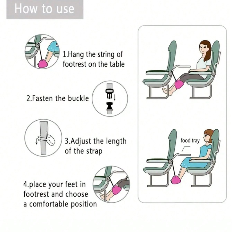 Portable Adjustable Footrest H - Outdoor Furniture Legs recension och pris