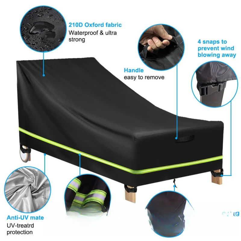 1PC 420D Oxford Patio Bench Co - Outdoor Furniture Covers recension och pris