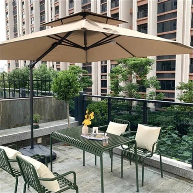 Modern Minimalist Leisure Cour - Outdoor Furniture Green recension och pris