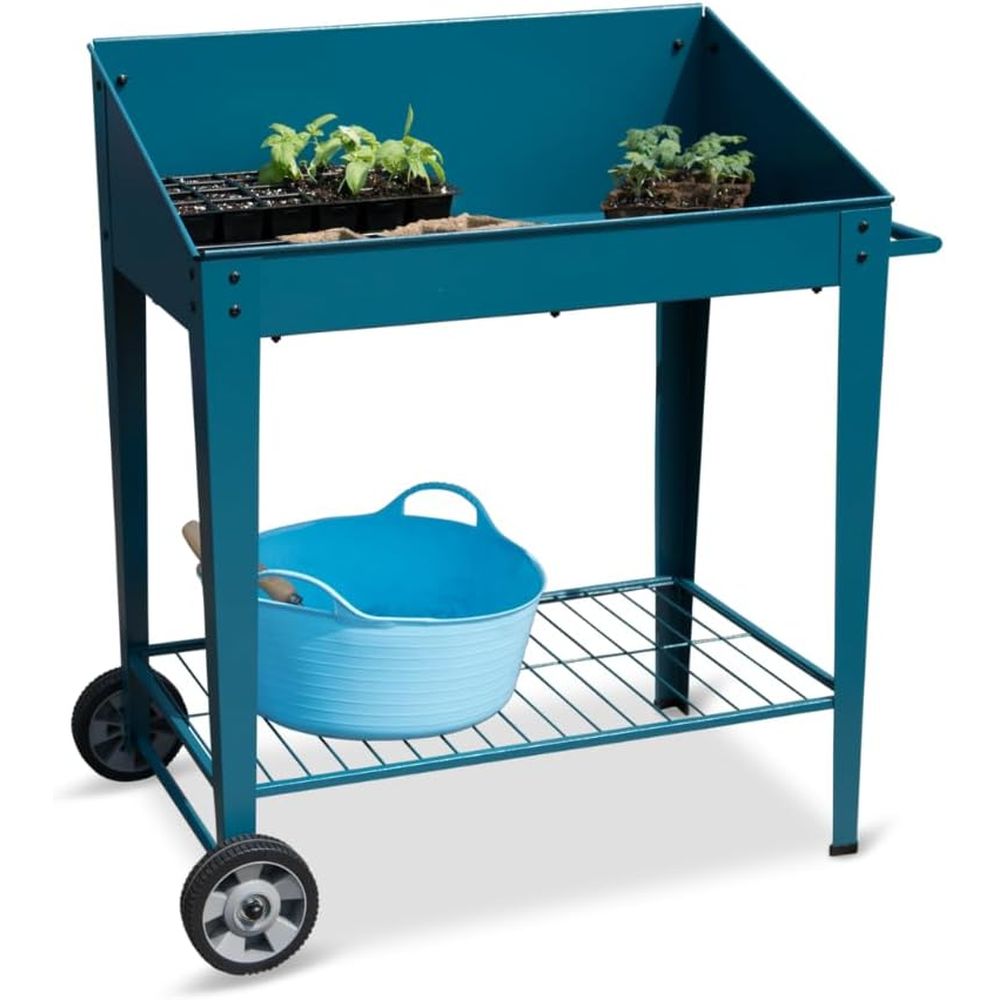 Demeter Metal Potting Bench wi - Garden Bench Metal recension och pris