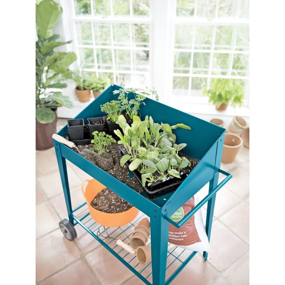 Demeter Metal Potting Bench wi - Garden Bench Metal recension och pris