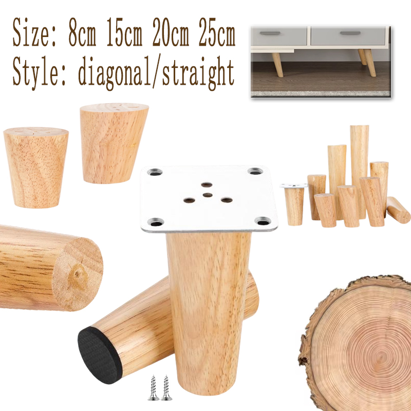 4Pcs Wooden FurnituresFeet, Ob - Adirondack Chair Wood recension och pris
