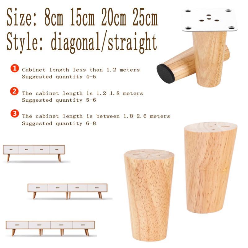 4Pcs Wooden FurnituresFeet, Ob - Adirondack Chair Wood recension och pris