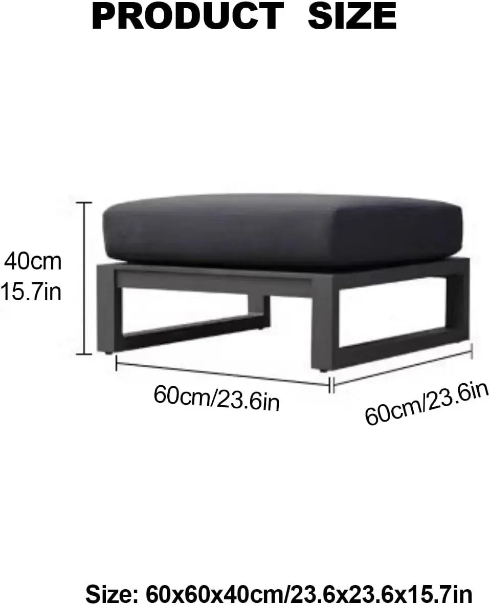 Outdoor Aluminum Modular Patio - Outdoor Furniture Grey recension och pris