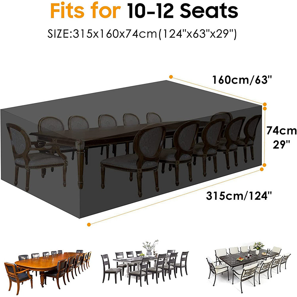 Waterproof Garden Table Cover  - Outdoor Furniture Covers recension och pris