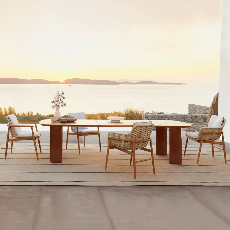 Nordic Rattan Outdoor Dining T - Outdoor Furniture Dining Set recension och pris