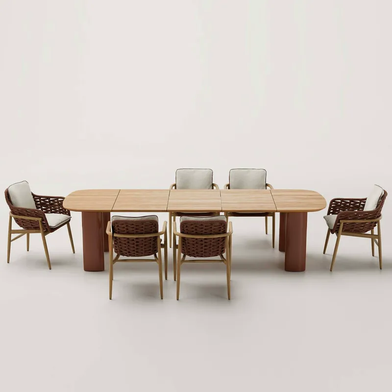 Nordic Rattan Outdoor Dining T - Outdoor Furniture Dining Set recension och pris