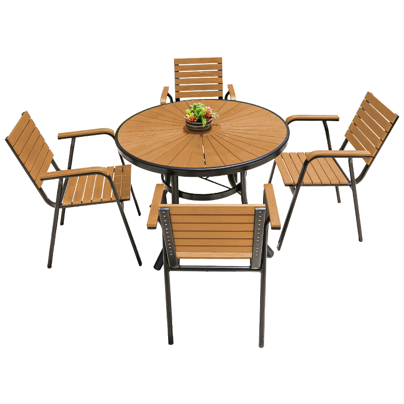 Modern Outdoor Round Dining Ta - Outdoor Furniture Dining Set recension och pris