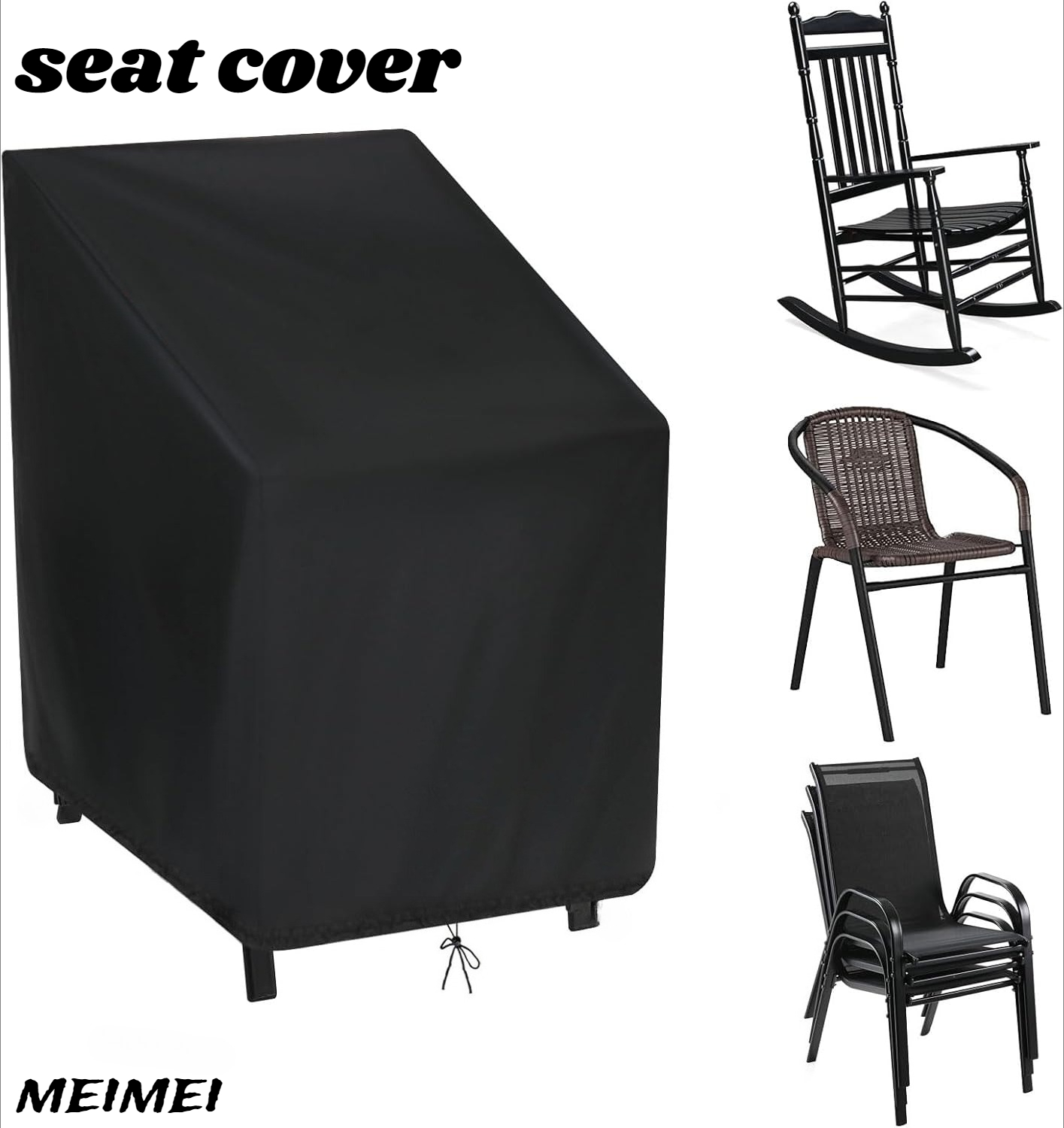 Stacked Chair Dust Cover Stora - Outdoor Furniture Covers recension och pris