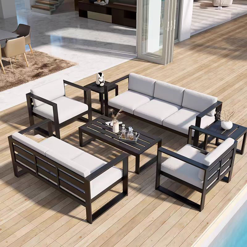 Modern Style Aluminum Patio So - Outdoor Furniture Dining Set recension och pris