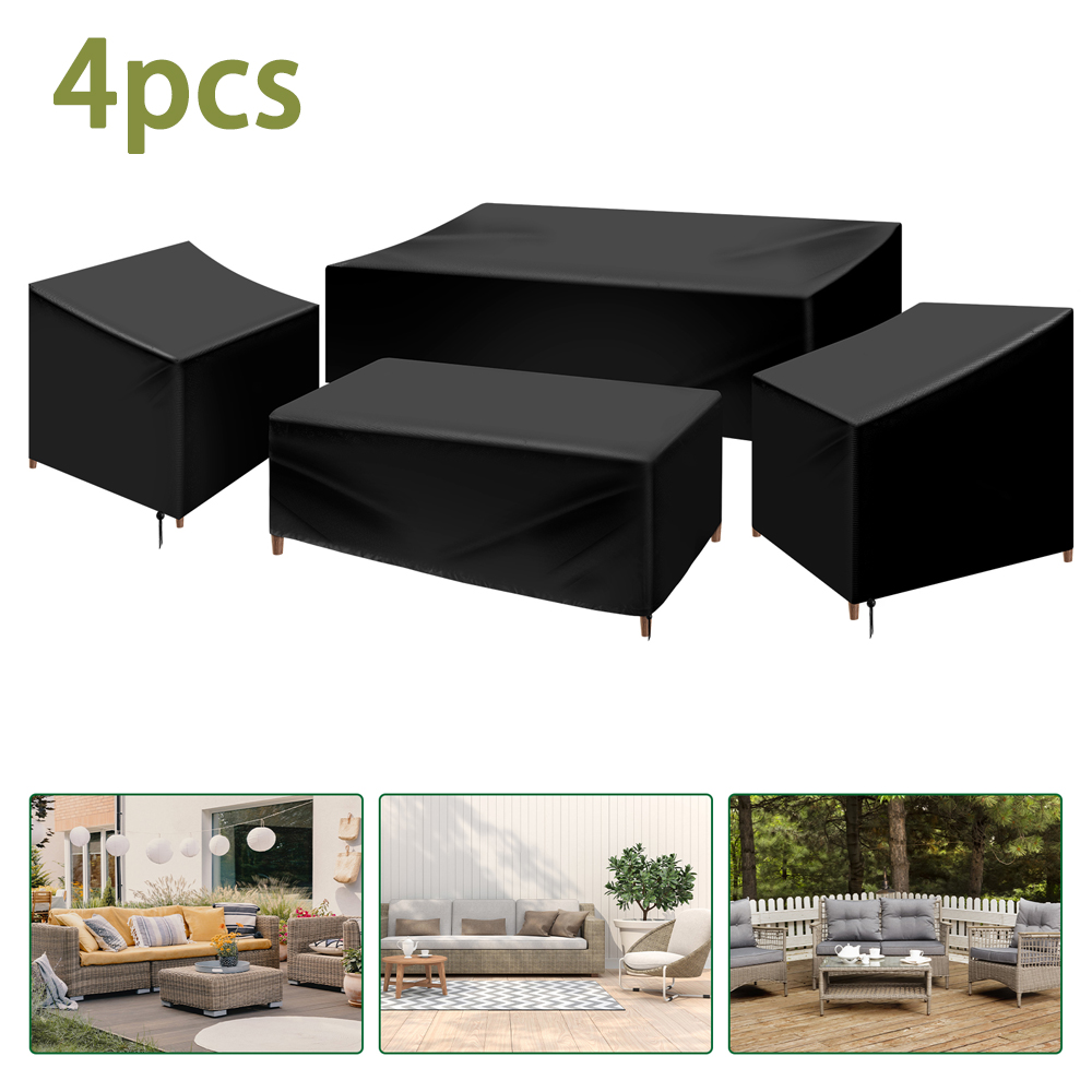 4Pcs Patio Furniture Cover Set - Outdoor Furniture Bali recension och pris