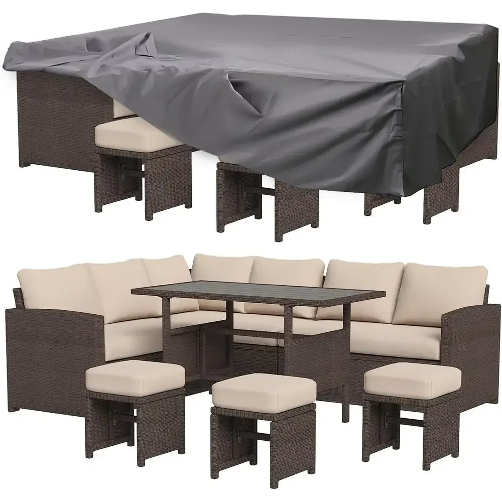 7-Piece Patio Furniture Set wi - Outdoor Furniture Dining Set recension och pris