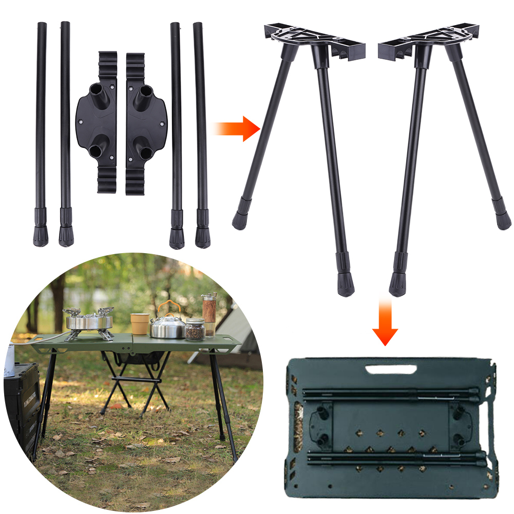 Folding Camping Table Legs Met - Outdoor Furniture Legs recension och pris
