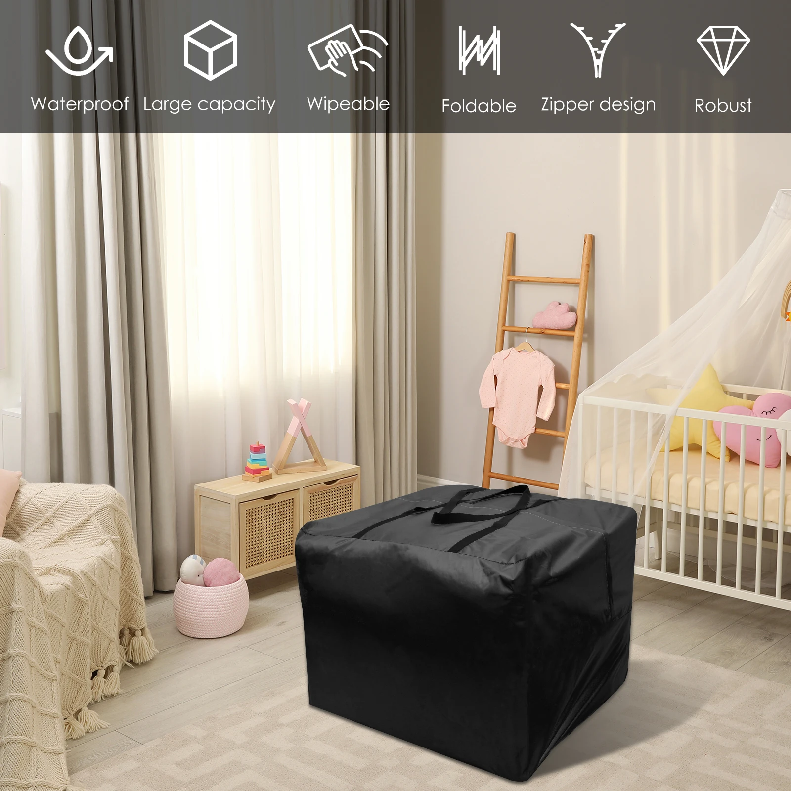 Cushion Storage Bag with Handl - Outdoor Furniture Types recension och pris