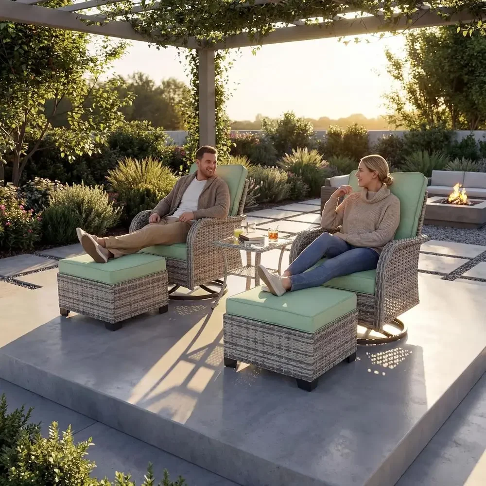 Outdoor Patio Furniture Set: R - Outdoor Furniture Green recension och pris