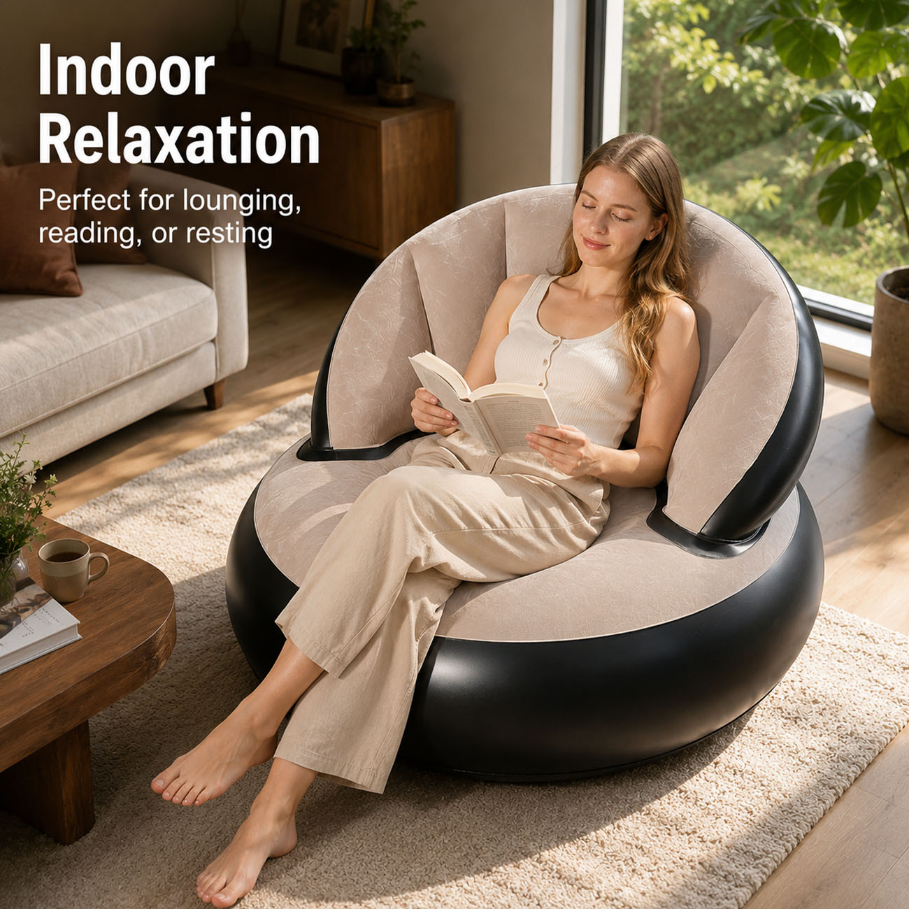 Inflatable Chair for Adults, F - Outdoor Furniture Arhaus recension och pris